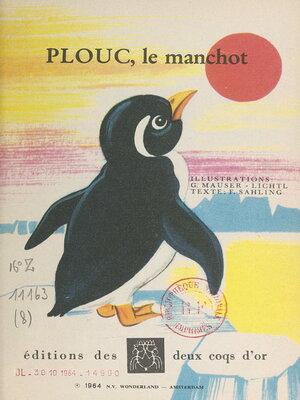 cover image of Plouc, le manchot